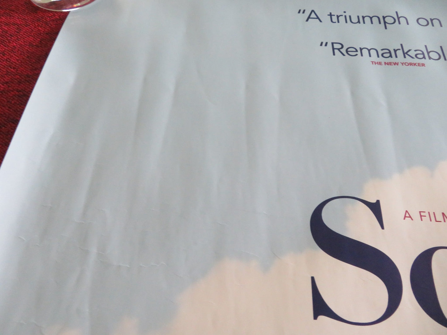 SORRY, BABY UK QUAD ROLLED POSTER EVA VICTOR NAOMI ACKIE 2025 - Rendezvous Cinema