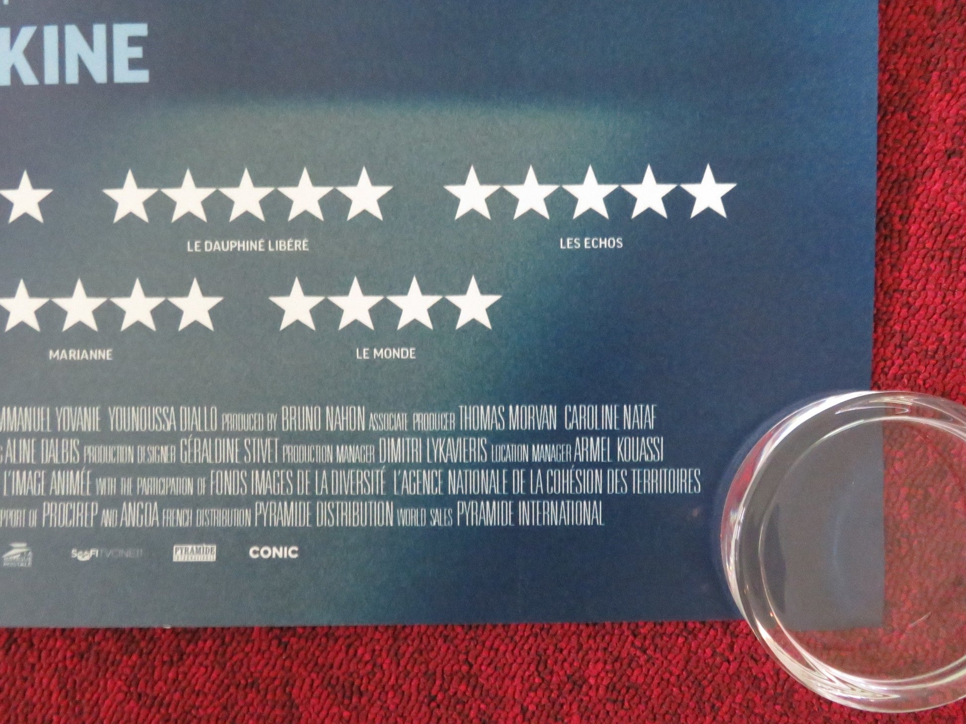 SOULEYMANE'S STORY UK QUAD ROLLED POSTER ABOU SANGARE ALPHA OUMAR SOW 2024 Movie posters