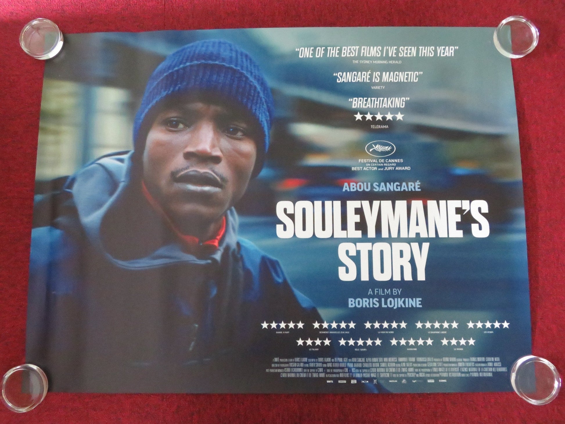 SOULEYMANE'S STORY UK QUAD ROLLED POSTER ABOU SANGARE ALPHA OUMAR SOW 2024 Movie posters