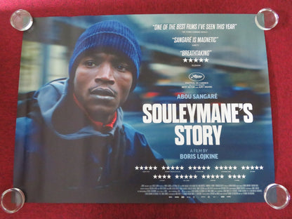 SOULEYMANE'S STORY UK QUAD ROLLED POSTER ABOU SANGARE ALPHA OUMAR SOW 2024 Movie posters