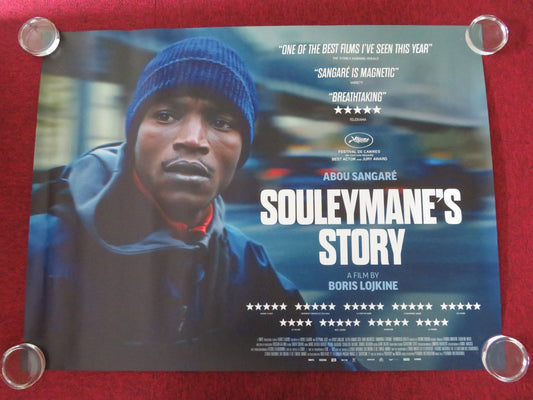 SOULEYMANE'S STORY UK QUAD ROLLED POSTER ABOU SANGARE ALPHA OUMAR SOW 2024 Movie posters