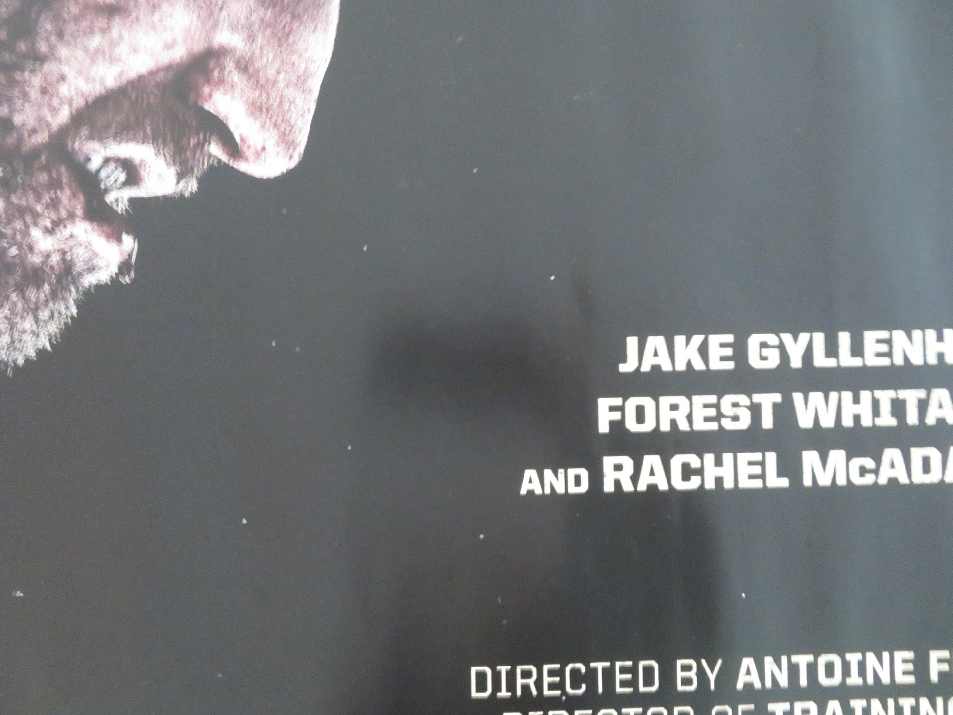 SOUTHPAW UK QUAD ROLLED POSTER JAKE GYLLENHAAL FOREST WHITAKER 2015 Movie posters