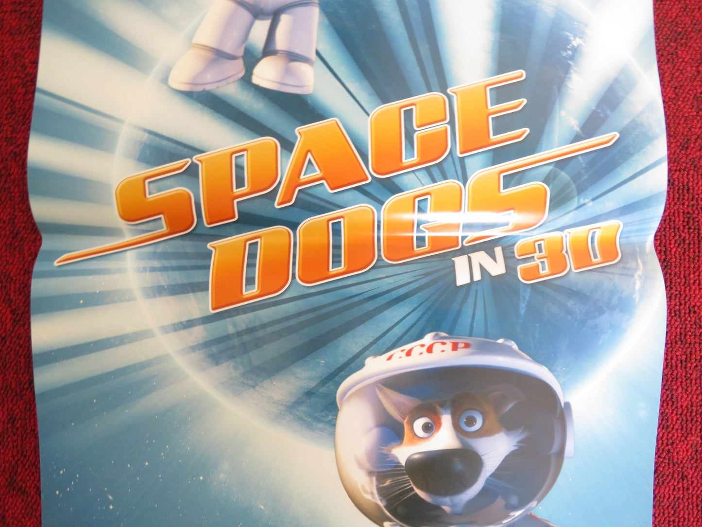 SPACE DOGS IN 3D ITALIAN LOCANDINA POSTER ANNA BOLSHOVA ELENA YAKOVLEVA 2010 Rendezvous Cinema Movie posters