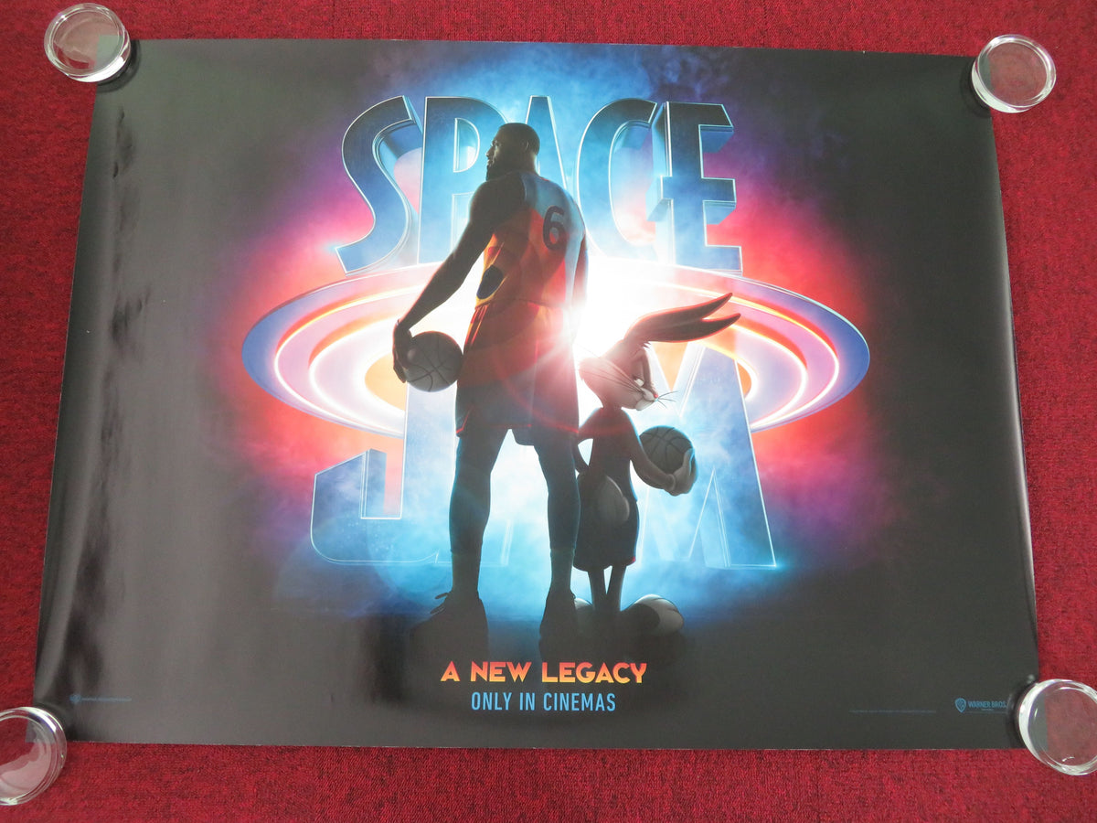 Space Jam: A New Legacy UK Quad Rolled Poster LeBron James Zendaya 2021 Movie posters