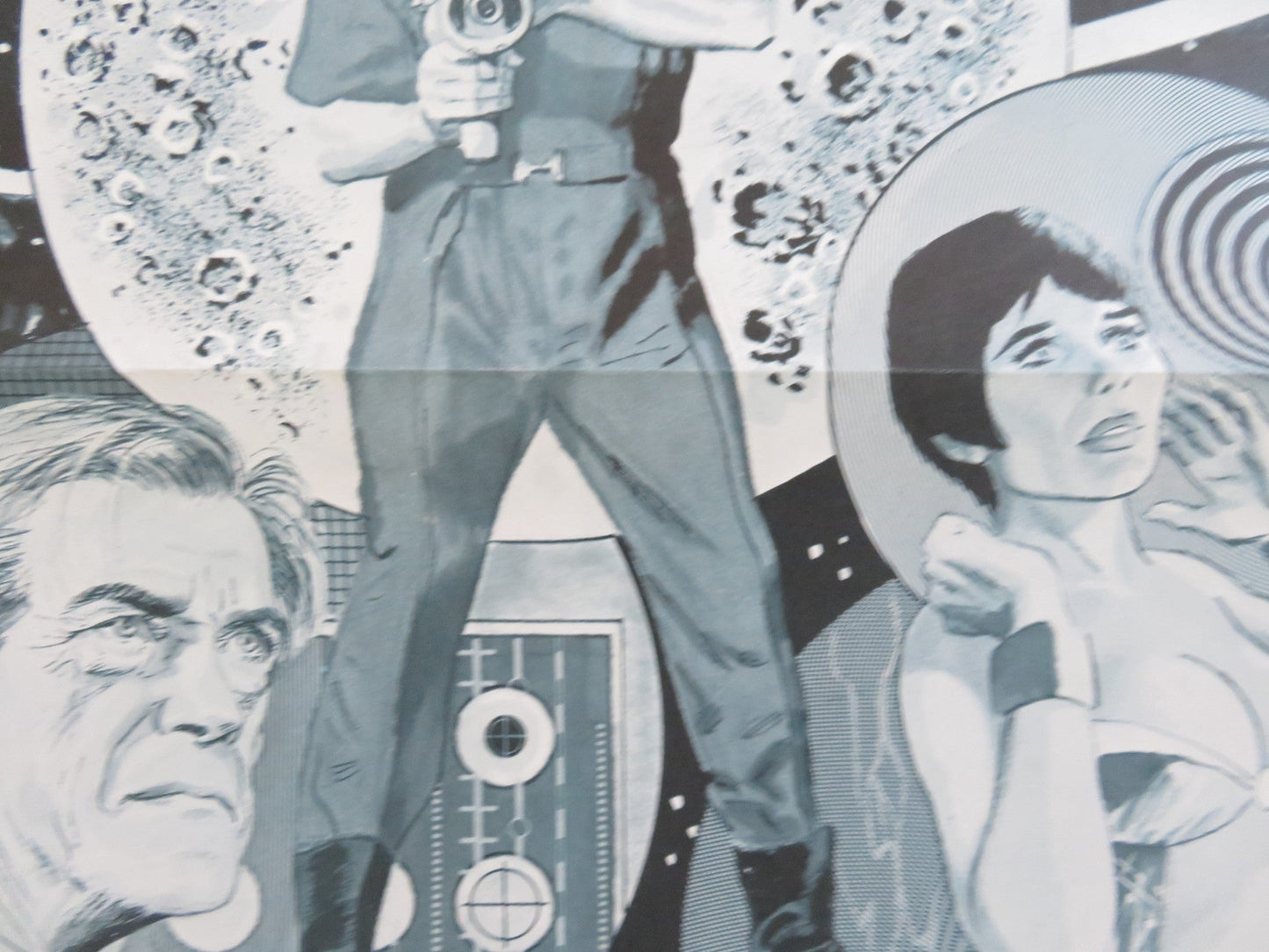 SPACE MISSION TO THE LOST PLANET US TRI FOLDED ONE SHEET ROLLED POSTER 1970S Rendezvous Cinema Movie posters