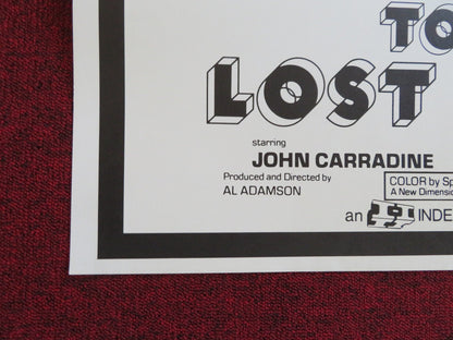 SPACE MISSION TO THE LOST PLANET US TRI FOLDED ONE SHEET ROLLED POSTER 1970S Rendezvous Cinema Movie posters