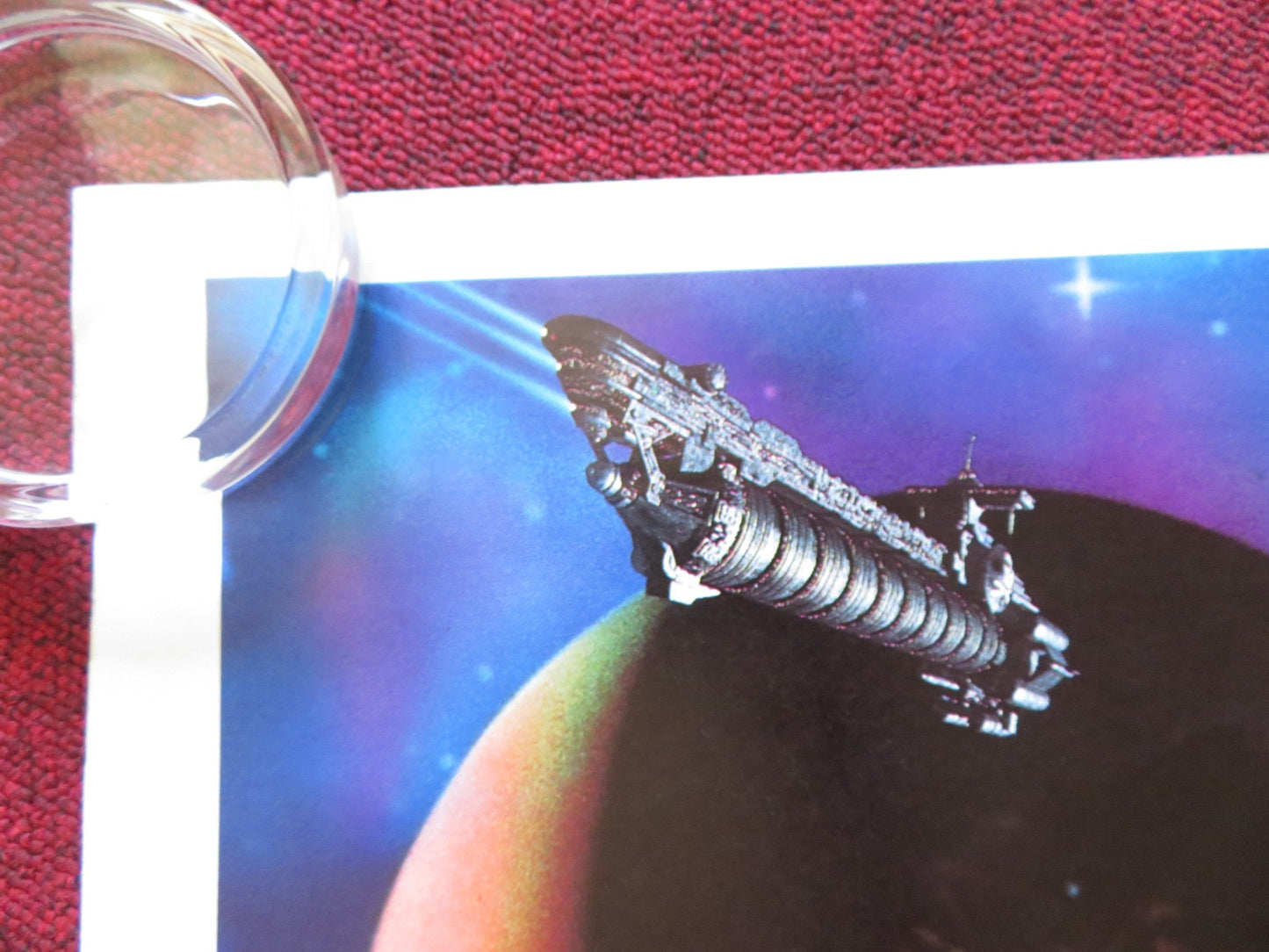 SPACE TRUCKERS UK QUAD ROLLED POSTER DENNIS HOPPER STEPHEN DORFF C. DANCE 1996 Rendezvous Cinema Movie posters