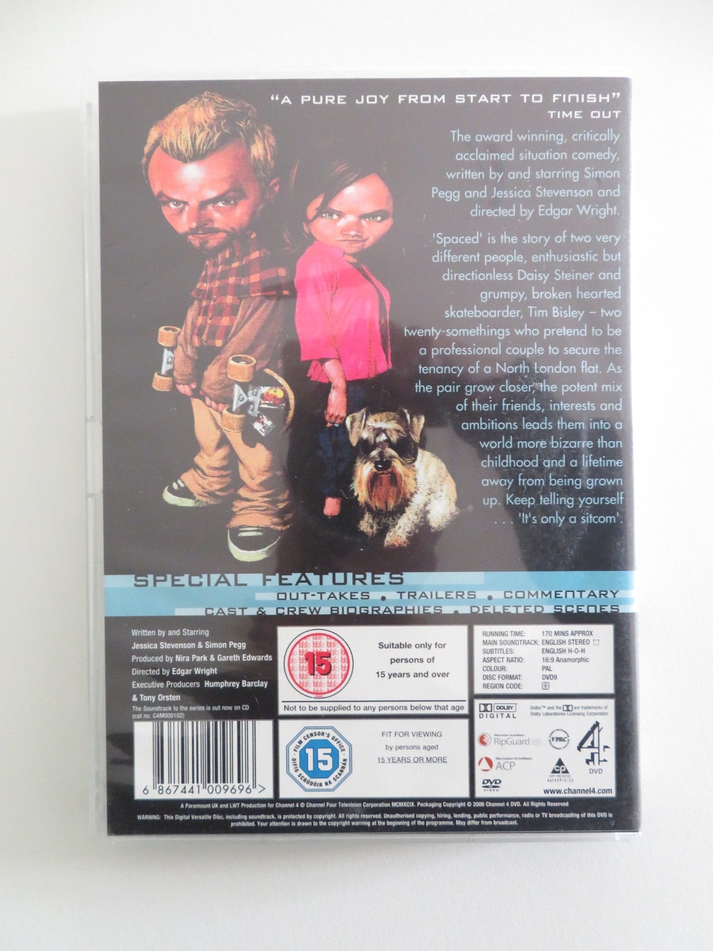 SPACED - THE COMPLETE FIRST SERIES (DVD) SIMON PEGG JESSICA HYNES 1999 REGION 2 Movie posters