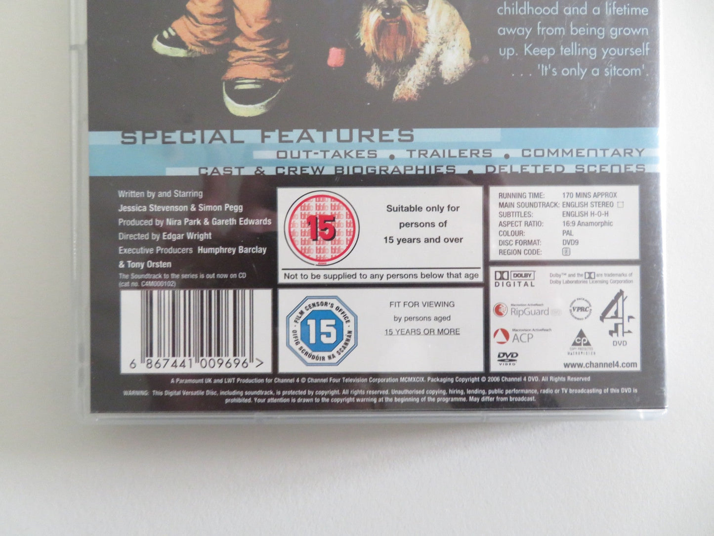 SPACED - THE COMPLETE FIRST SERIES (DVD) SIMON PEGG JESSICA HYNES 1999 REGION 2 Movie posters