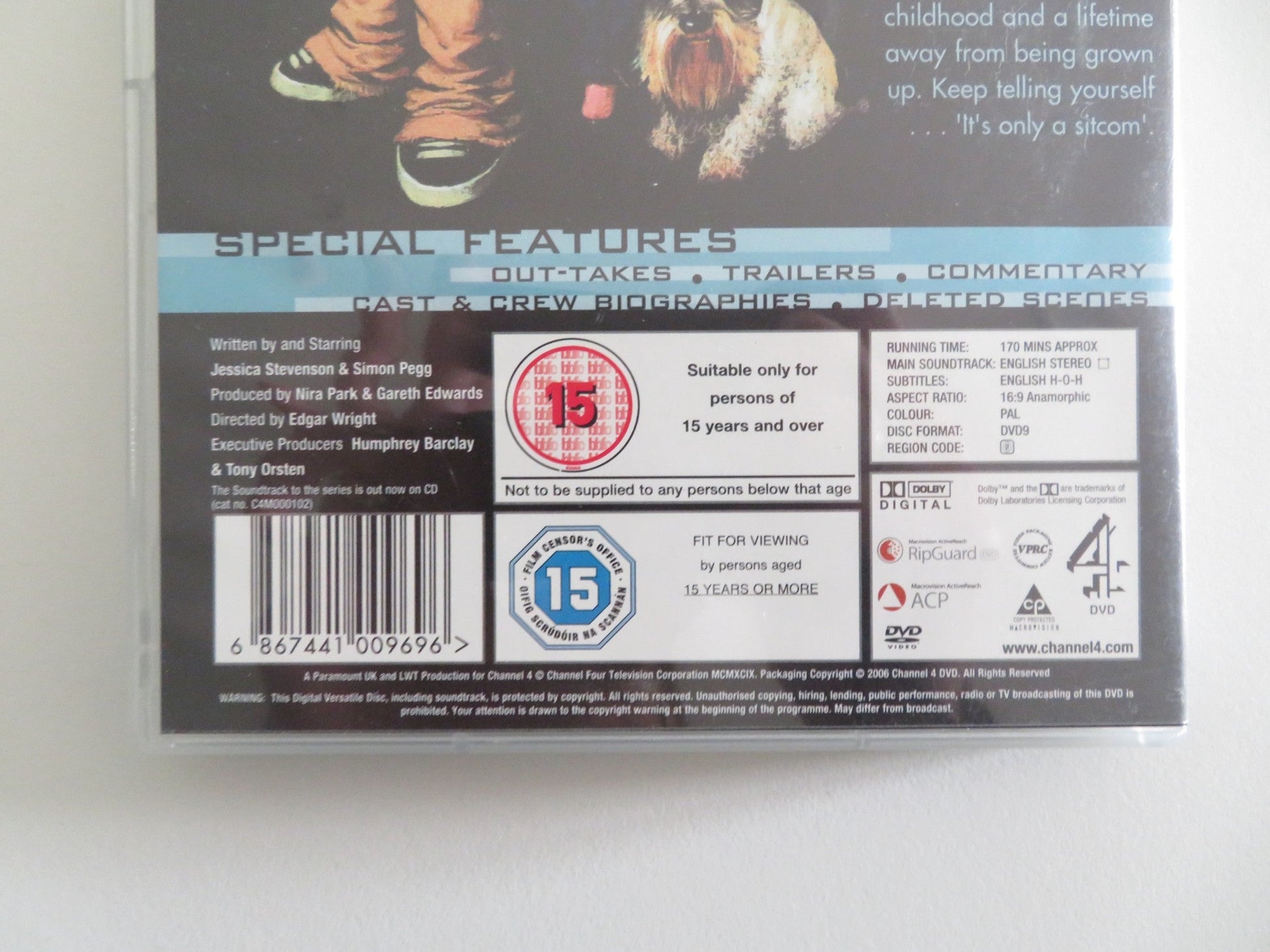 SPACED - THE COMPLETE FIRST SERIES (DVD) SIMON PEGG JESSICA HYNES 1999 REGION 2 Movie posters