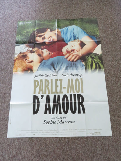 Speak to Me of Love French Grande Poster Judith Godrèche Niels Arestrup 2002 Movie posters