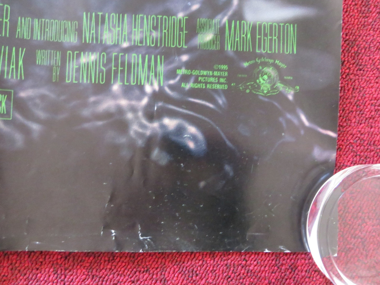 SPECIES - A UK QUAD ROLLED POSTER BEN KINGSLEY MICHAEL MADSEN 1995 Rendezvous Cinema Movie posters