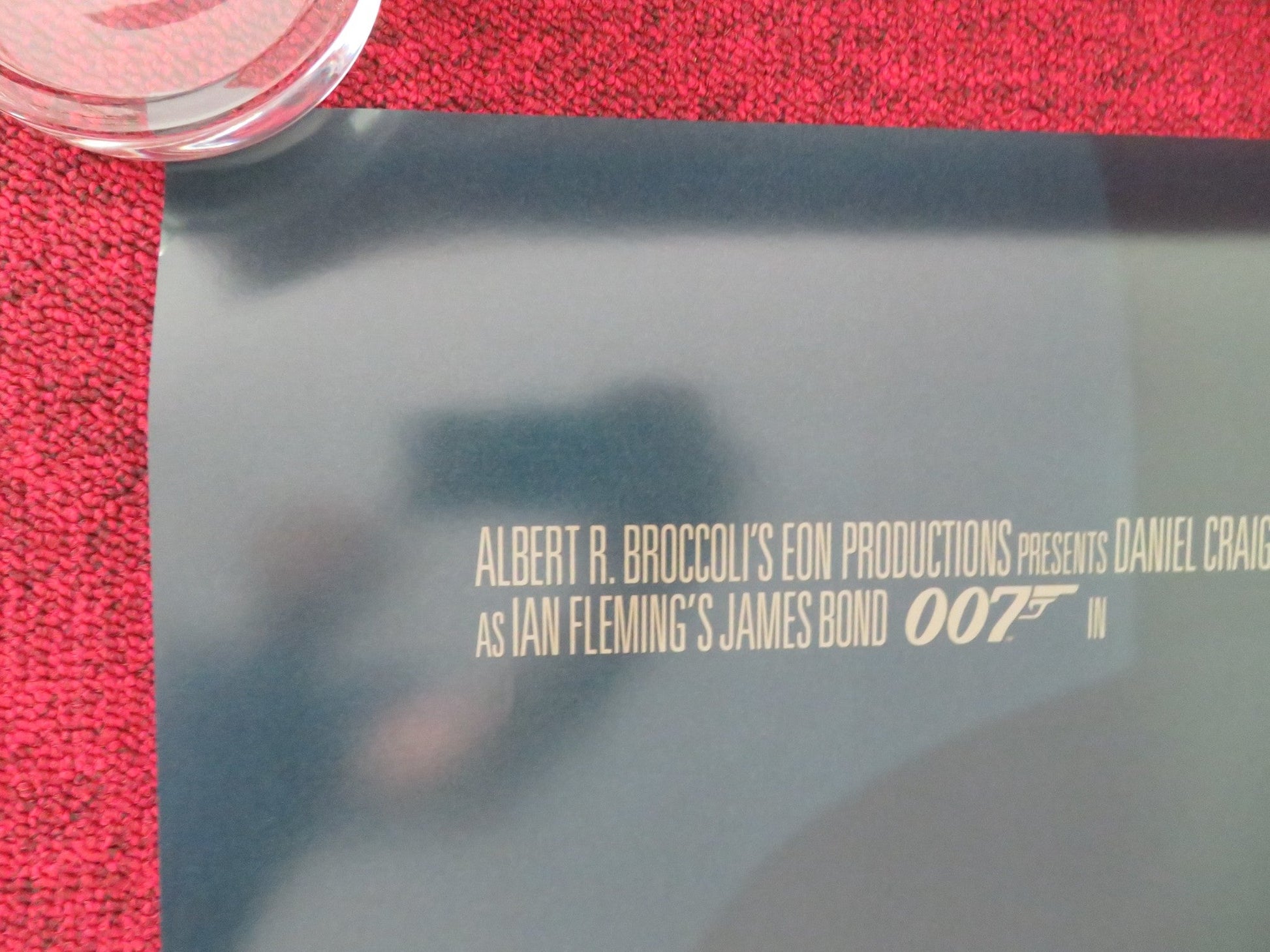 SPECTRE US ONE SHEET ROLLED POSTER DANIEL CRAIG CHRISTOPH WALTZ 2015 Movie posters