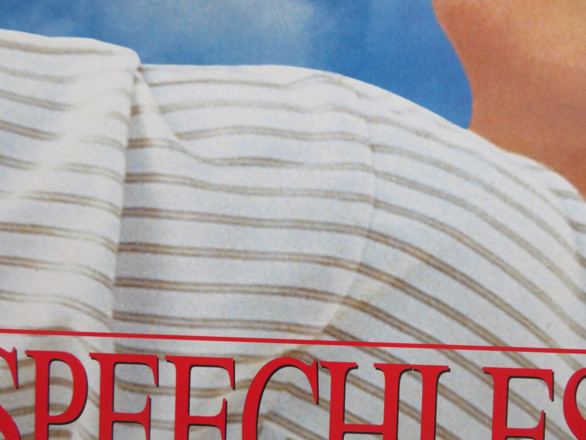 SPEECHLESS US ONE SHEET ROLLED POSTER MICHAEL KEATON GEENA DAVIS 1994 Rendezvous Cinema Movie posters