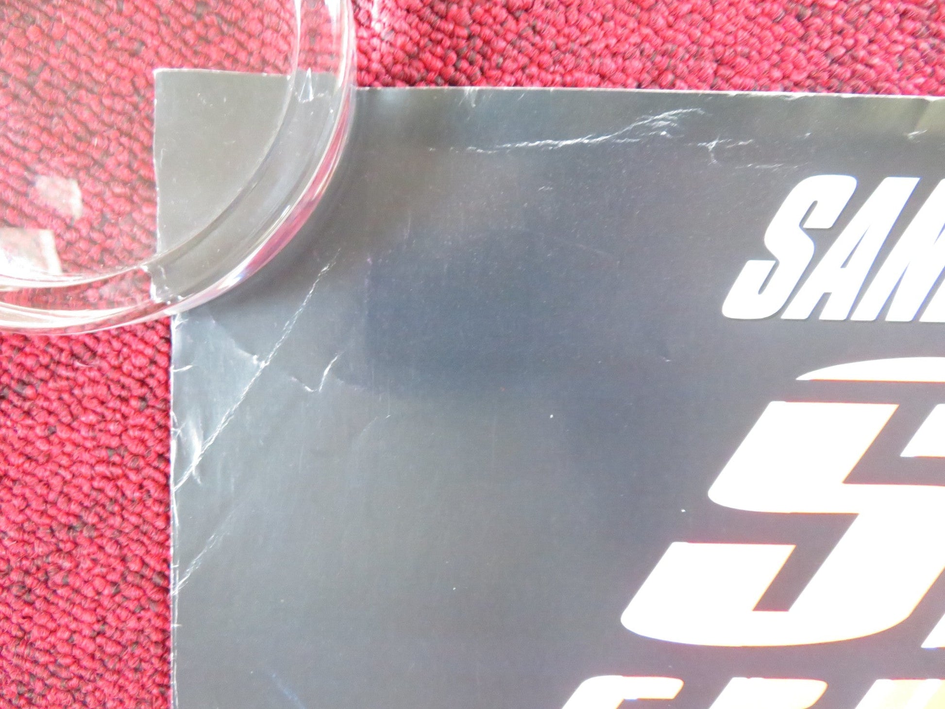 SPEED 2: CRUISE CONTROL VHS VIDEO POSTER ROLLED SANDRA BULLOCK JASON PATRIC 1997 Rendezvous Cinema Movie posters