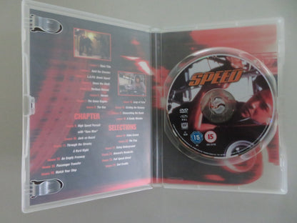 SPEED (DVD) KEANU REEVES SANDRA BULLOCK DENNIS HOPPER 1994 REGION 2 Movie posters