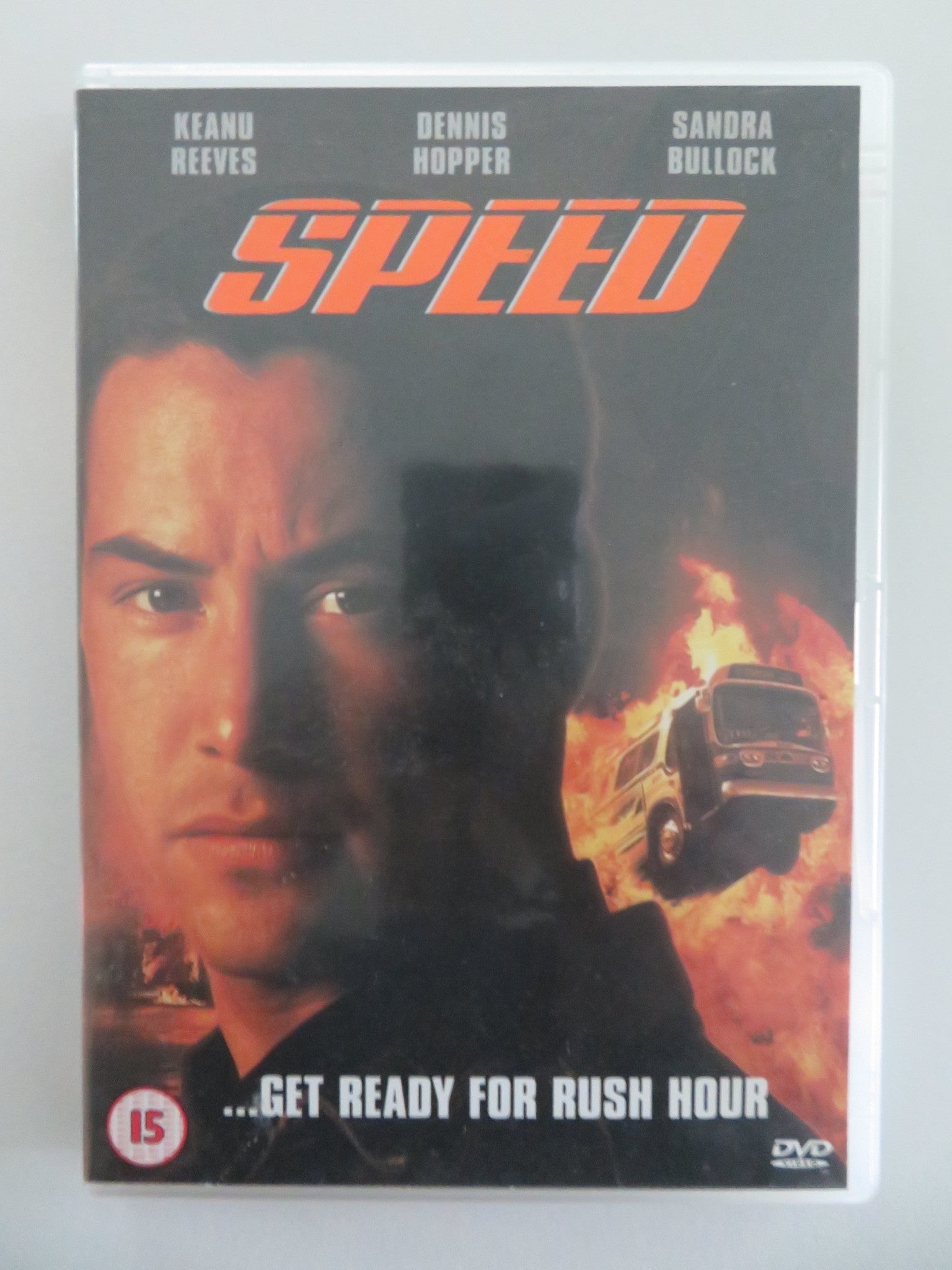 SPEED (DVD) KEANU REEVES SANDRA BULLOCK DENNIS HOPPER 1994 REGION 2 Movie posters