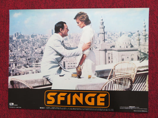 SPHINX - F ITALIAN FOTOBUSTA POSTER LESLEY - ANNE DOWN FRANK LANGELLA 1981 Rendezvous Cinema Movie posters