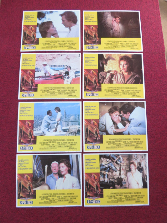 SPHINX US LOBBY CARD FULL SET LESLEY - ANNE DOWN FRANK LANGELLA 1981 Rendezvous Cinema Movie posters