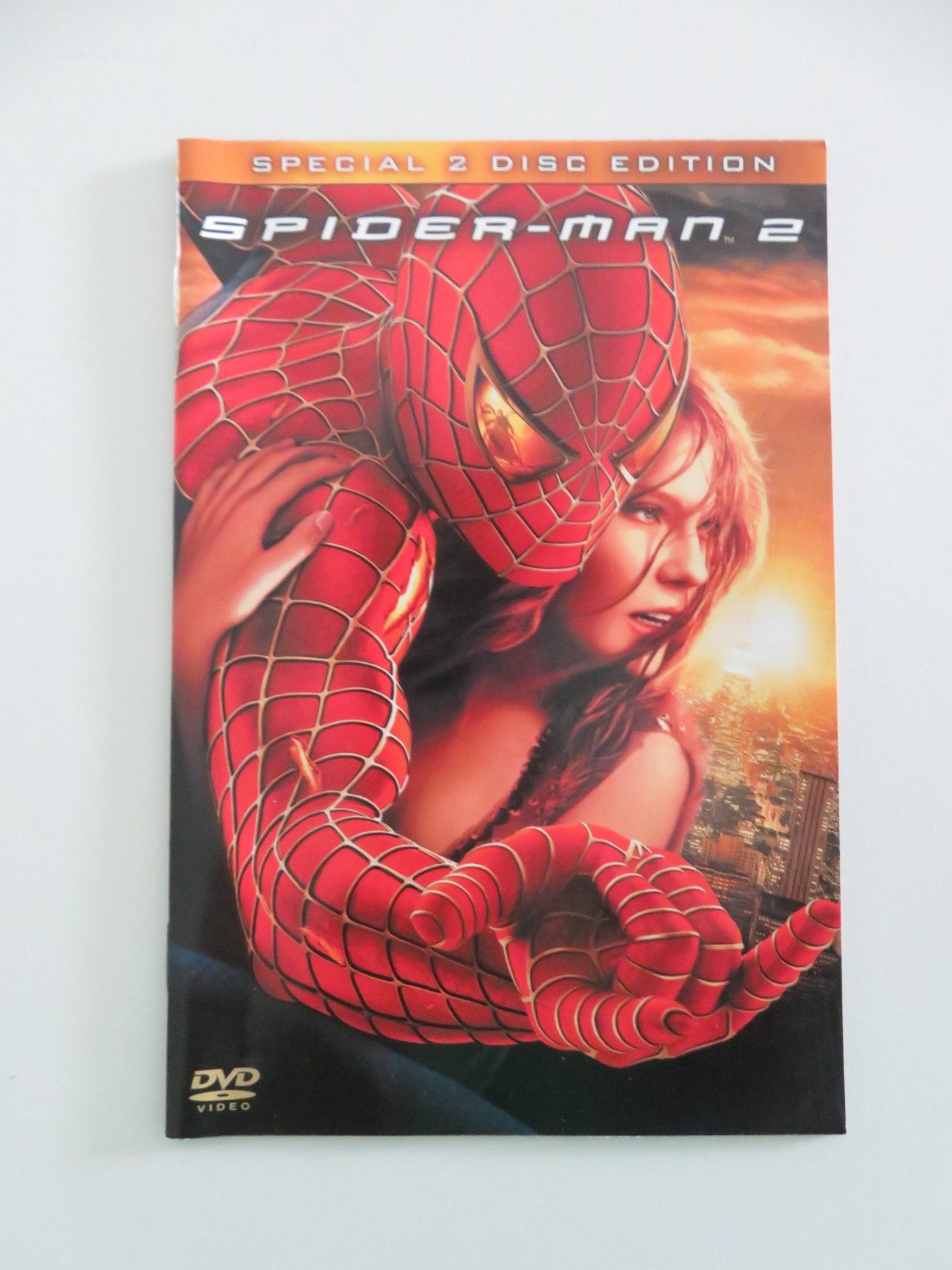 SPIDER - MAN 2 - SPECIAL 2 DISC EDITION (DVD) TOBY MAGUIRE K. DUNST 2004 REGION 2 Movie posters