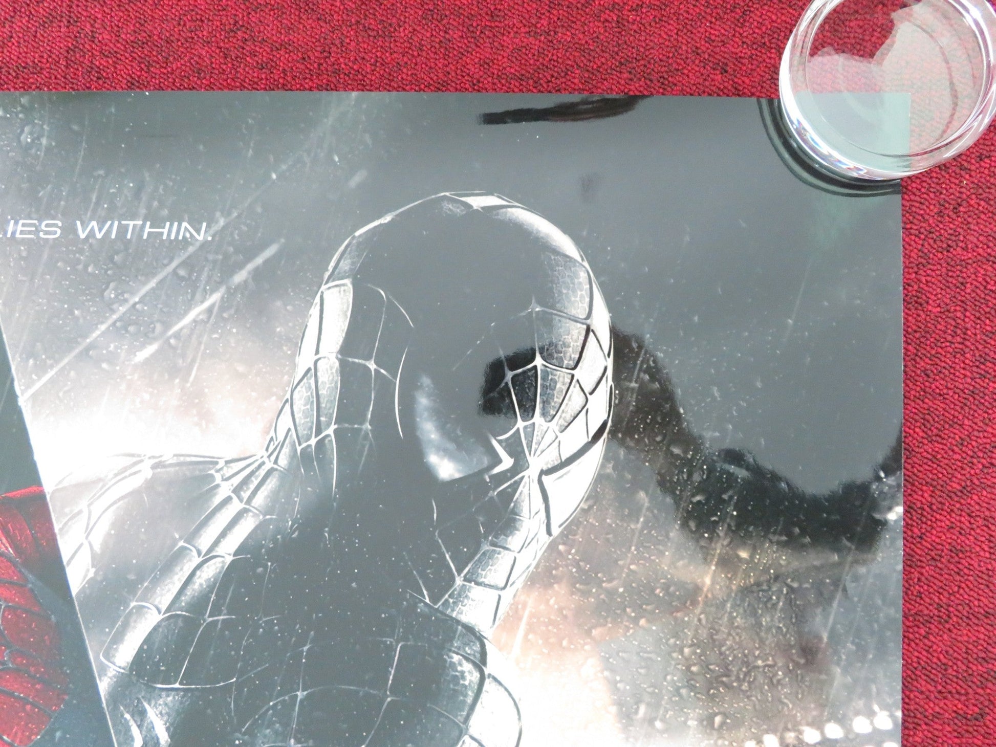 SPIDER - MAN 3 - A US ONE SHEET ROLLED POSTER TOBEY MAGUIRE KIRSTEN DUNST 2007 Movie posters