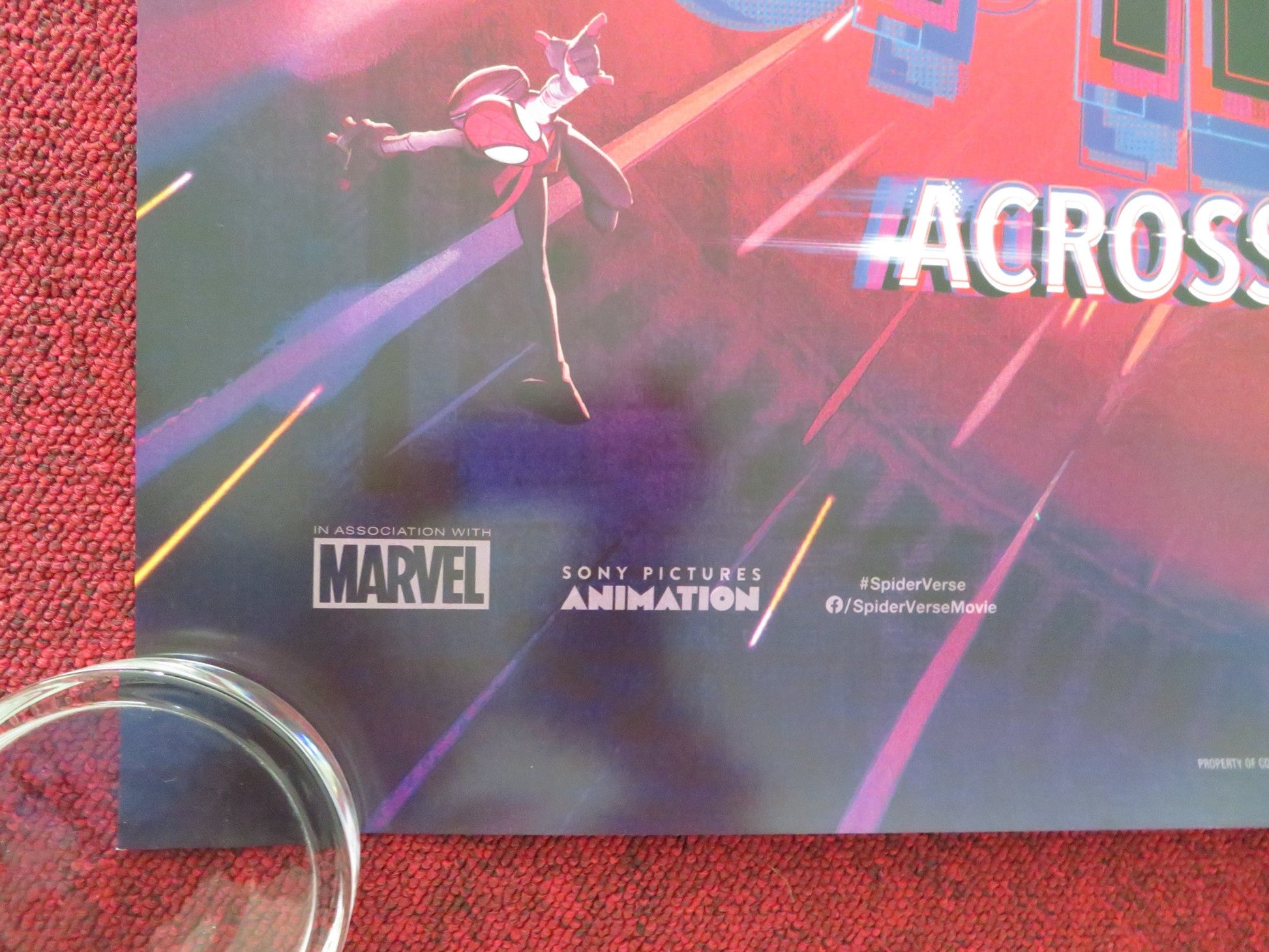 SPIDER - MAN: ACROSS THE SPIDER - VERSE - B US ONE SHEET ROLLED POSTER JOHNSON 2023 Movie posters