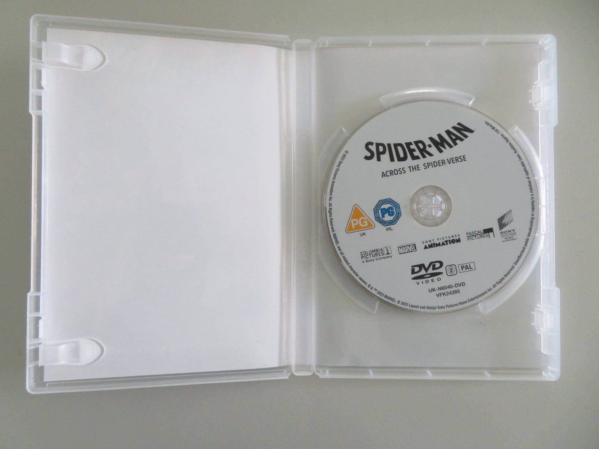 Spider - Man: Across the Spider - Verse (DVD) Shameik Moore 2023 Region 2 Movie posters