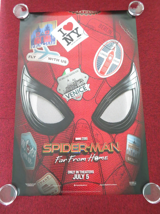 SPIDER - MAN: FAR FROM HOME - A ONE SHEET ROLLED POSTER TOM HOLLAND 2019 Movie posters