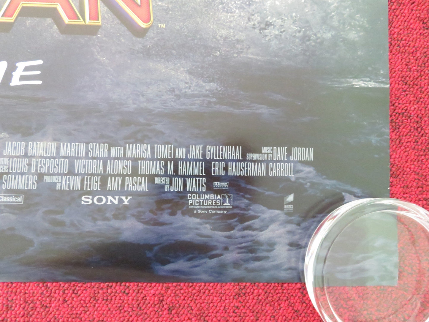 SPIDER - MAN: FAR FROM HOME - B ONE SHEET ROLLED POSTER TOM HOLLAND JACKSON 2019 Movie posters