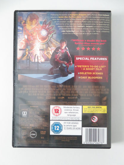 Spider-Man: Far from Home (DVD) Marvel Tom Holland 2019 Region 2 Movie posters