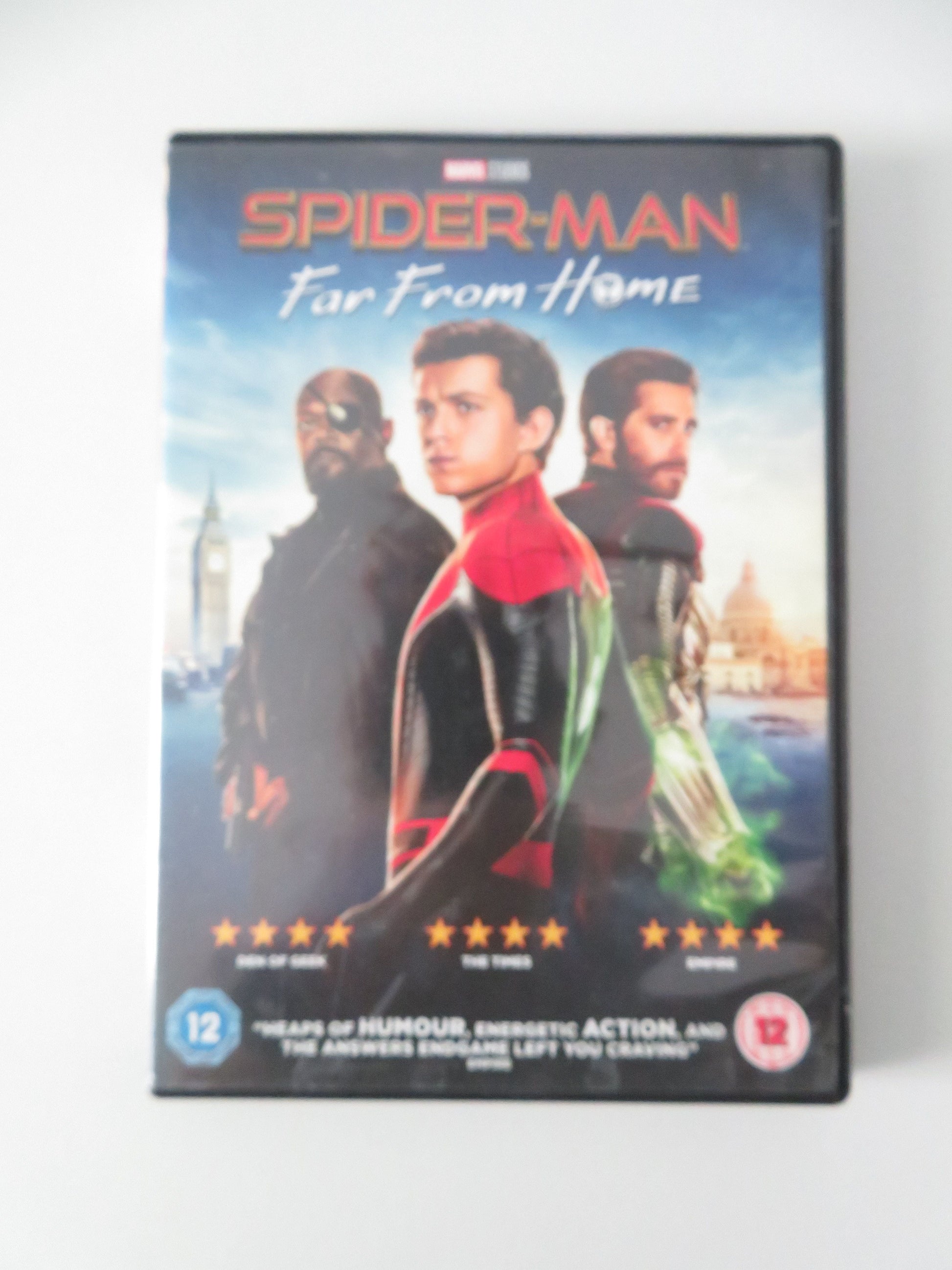 Spider-Man: Far from Home (DVD) Marvel Tom Holland 2019 Region 2 Movie posters