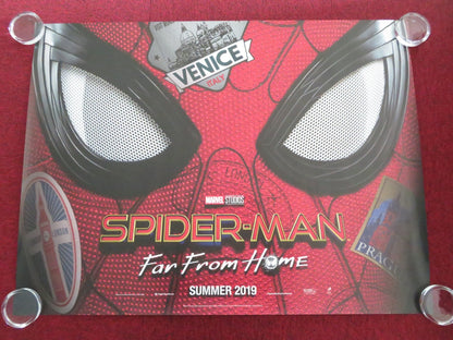 SPIDER - MAN: FAR FROM HOME UK QUAD ROLLED POSTER TOM HOLLAND JAKE GYLLENHAAL 2019 Movie posters