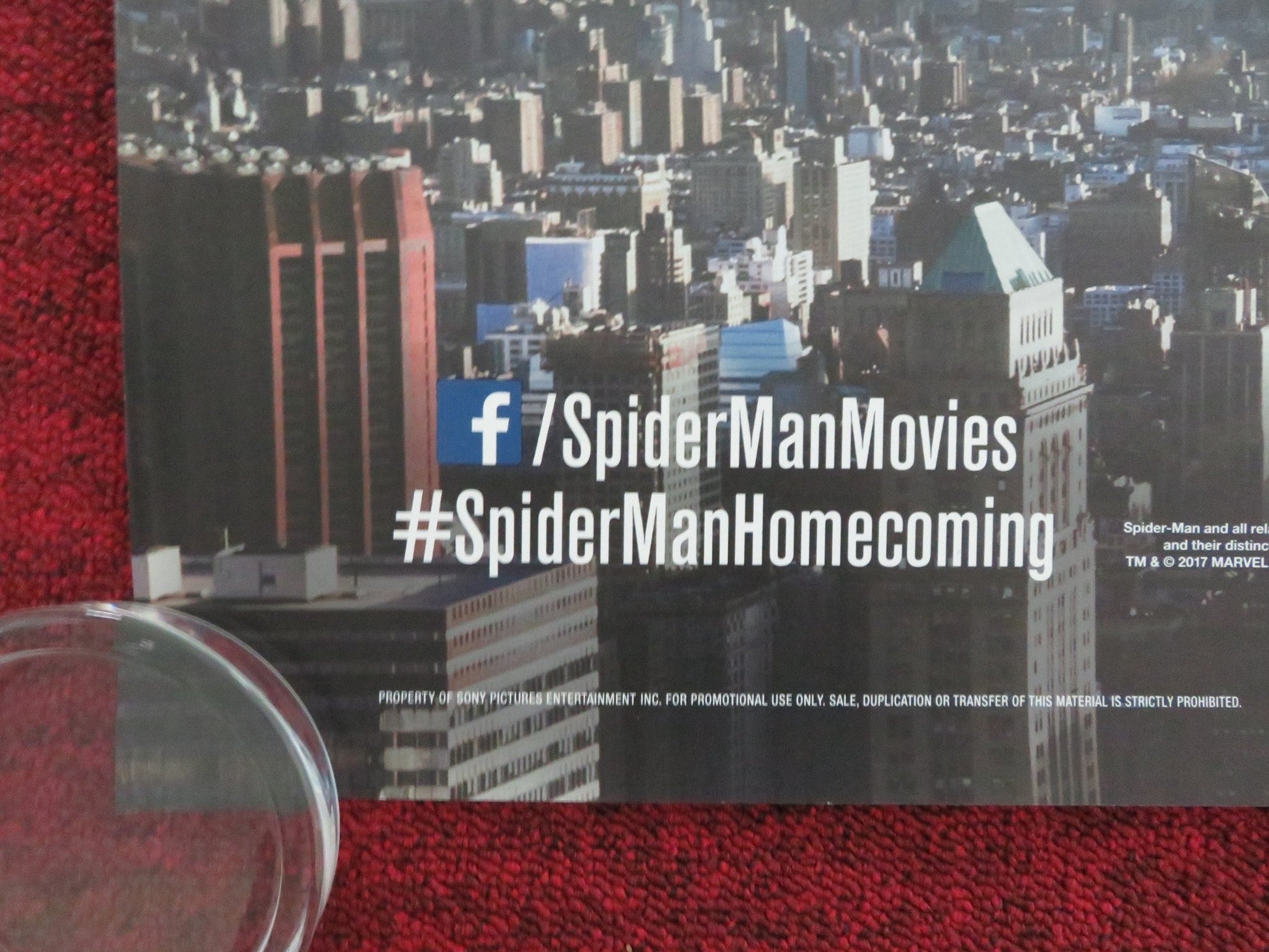SPIDER - MAN: HOMECOMING - B UK QUAD ROLLED POSTER TOM HOLLAND MICHEAL KEATON 2017 Movie posters