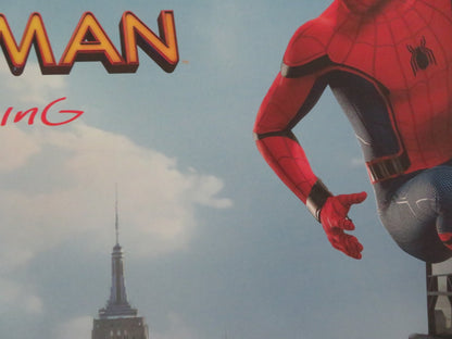 SPIDER - MAN: HOMECOMING - B UK QUAD ROLLED POSTER TOM HOLLAND MICHEAL KEATON 2017 Movie posters
