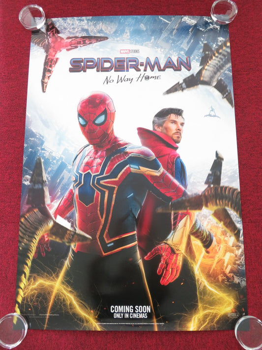 SPIDER - MAN: NO WAY HOME - D ONE SHEET ROLLED POSTER MARVEL HOLLAND BENEDICT 2021 Movie posters