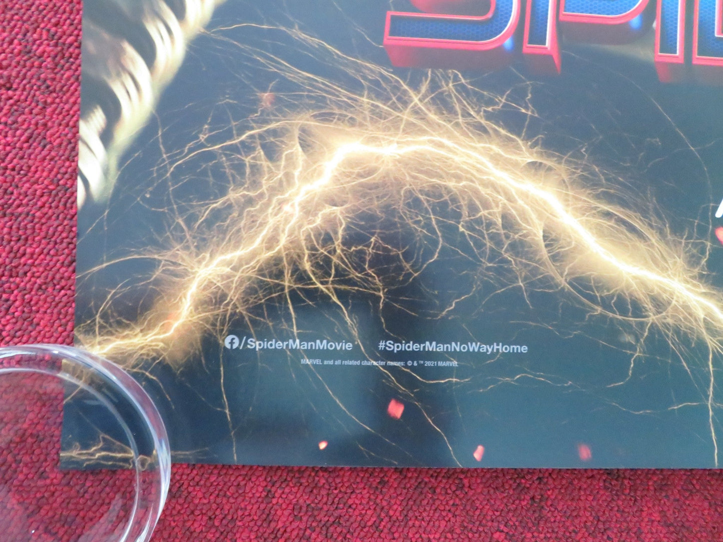 SPIDER - MAN: NO WAY HOME - E US ONE SHEET ROLLED POSTER MARVEL TOM HOLLAND 2021 Movie posters