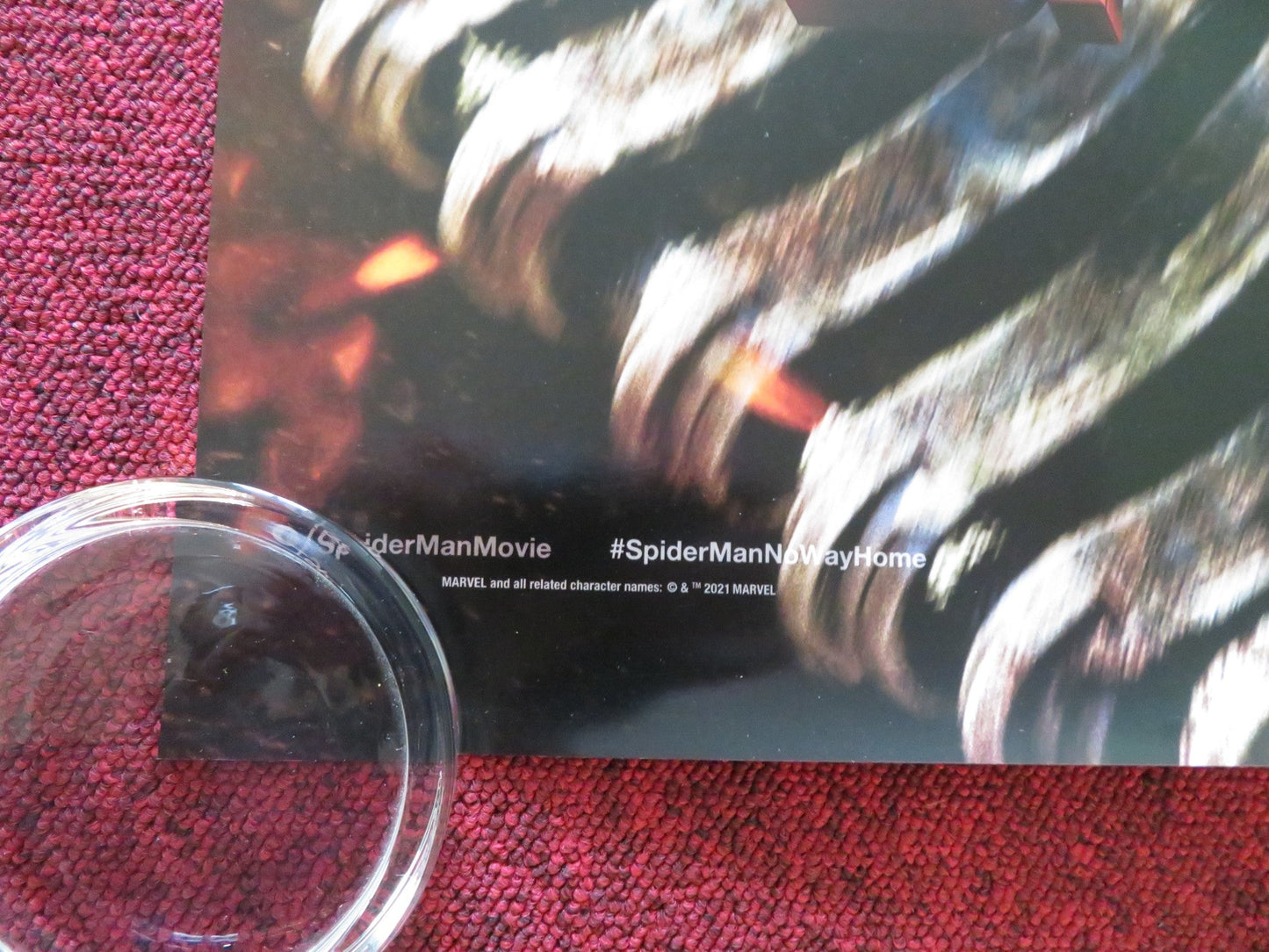 SPIDER - MAN: NO WAY HOME US ONE SHEET ROLLED POSTER TOM HOLLAND ZENDAYA 2021 Rendezvous Cinema Movie posters