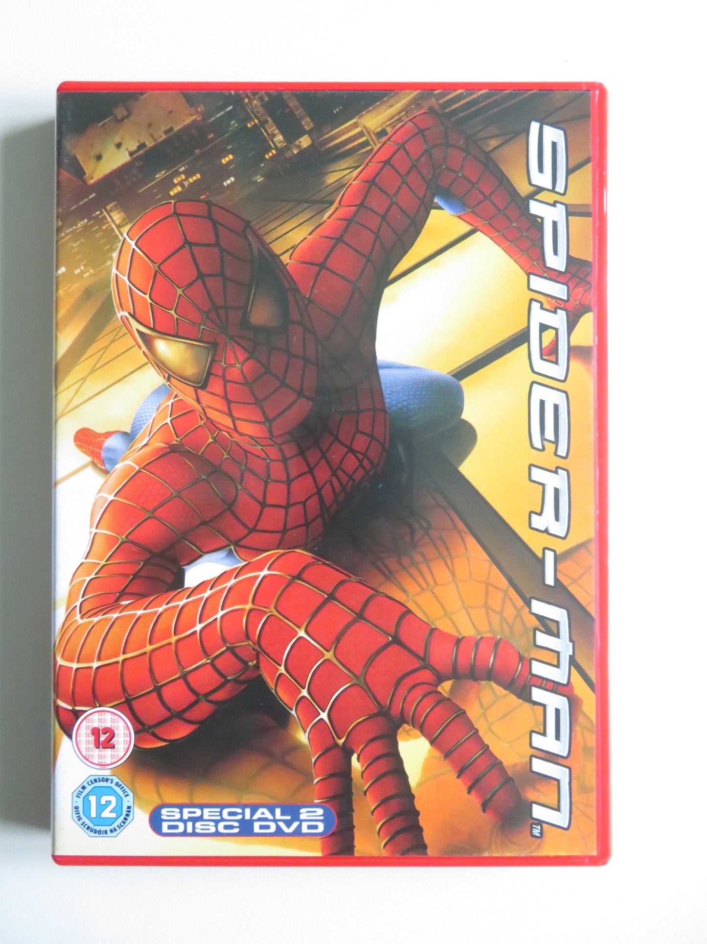 SPIDER - MAN TRILOGY (DVD BOXSET) MARVEL TOBY MAGUIRE KIRSTEN DUNST 2002 REGION 2 Movie posters