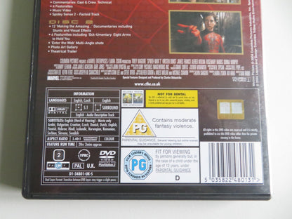 SPIDER - MAN TRILOGY (DVD BOXSET) MARVEL TOBY MAGUIRE KIRSTEN DUNST 2002 REGION 2 Movie posters