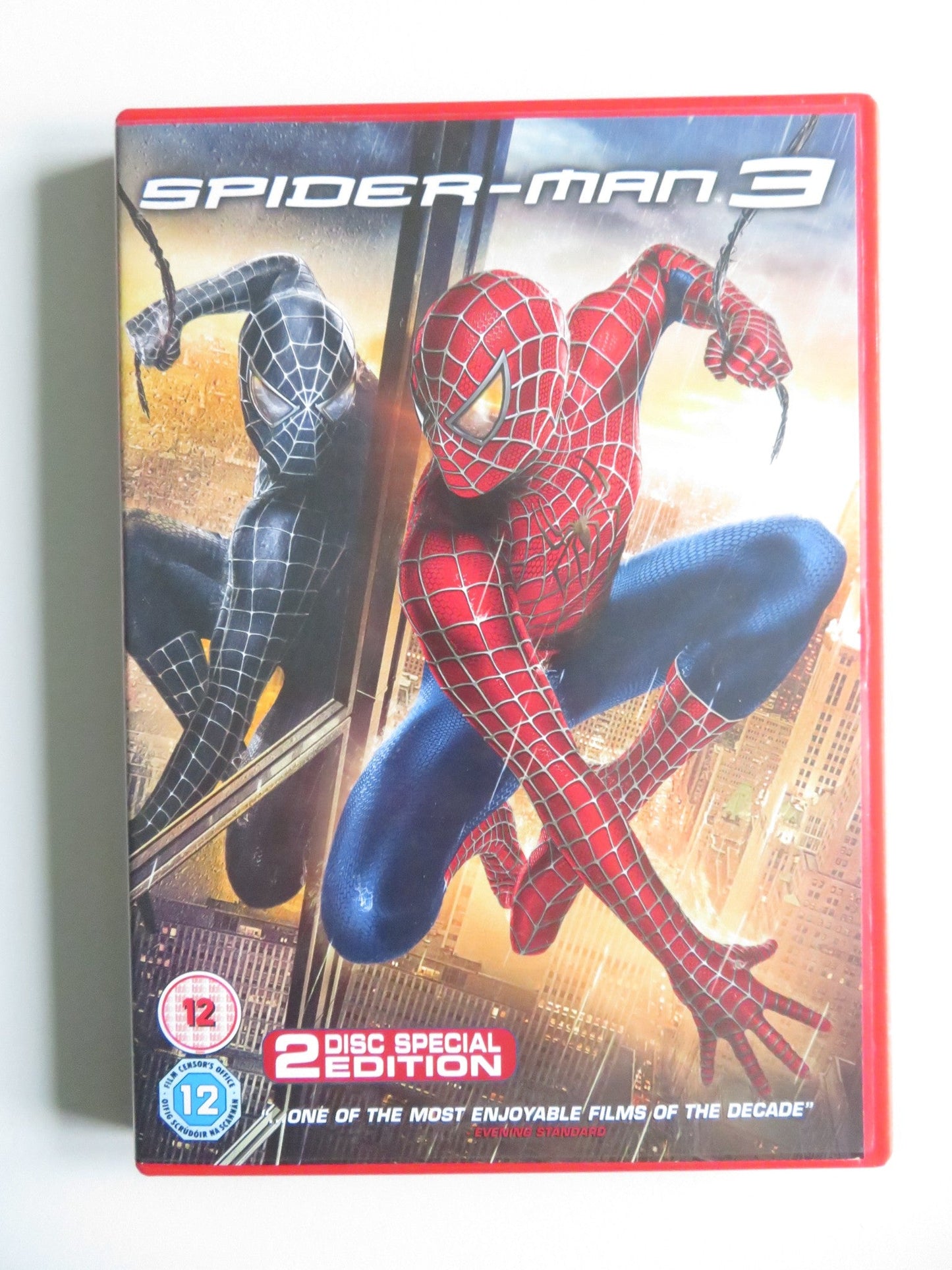 SPIDER - MAN TRILOGY (DVD BOXSET) MARVEL TOBY MAGUIRE KIRSTEN DUNST 2002 REGION 2 Movie posters