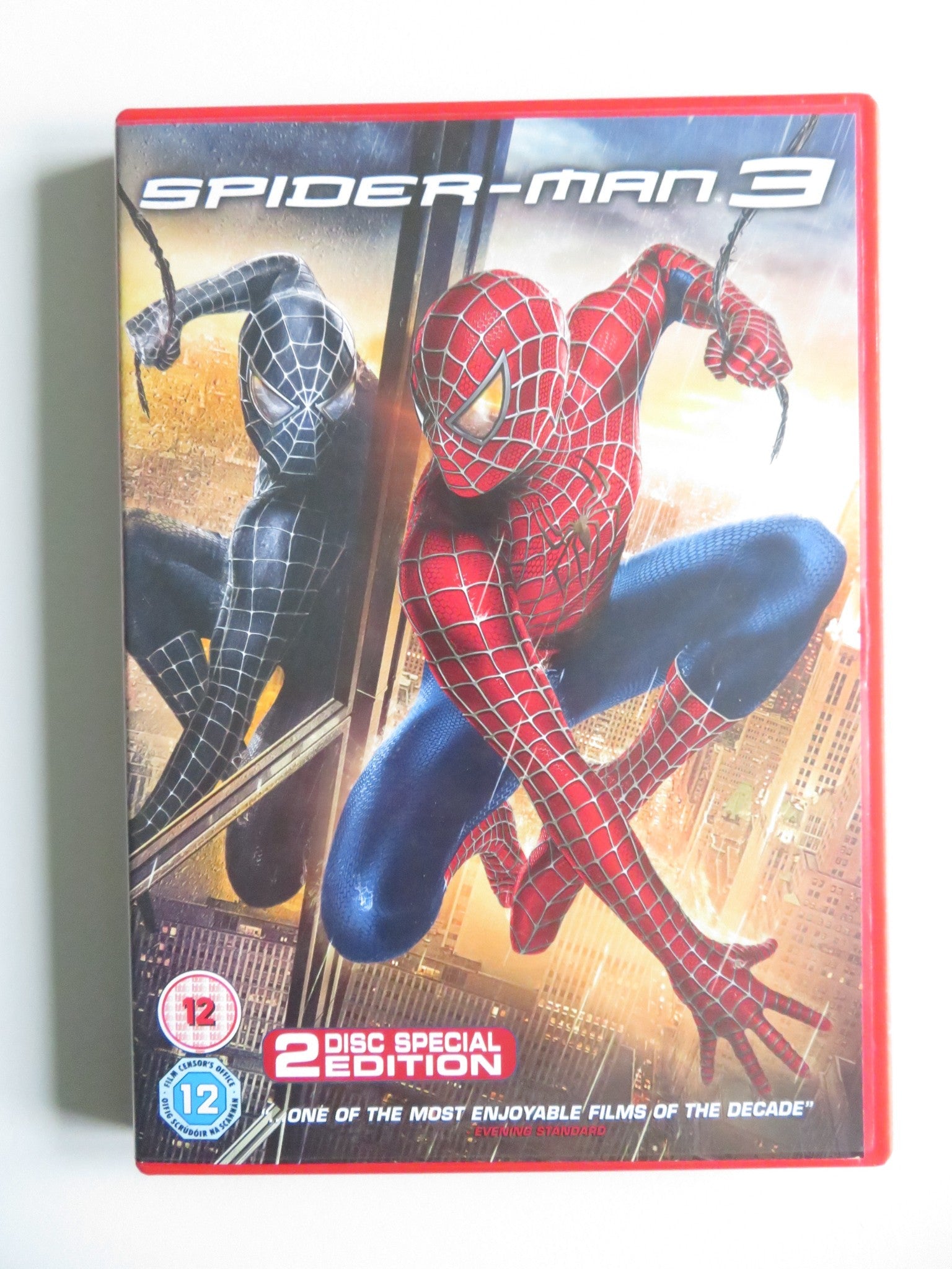 SPIDER - MAN TRILOGY (DVD BOXSET) MARVEL TOBY MAGUIRE KIRSTEN DUNST 2002 REGION 2 Movie posters