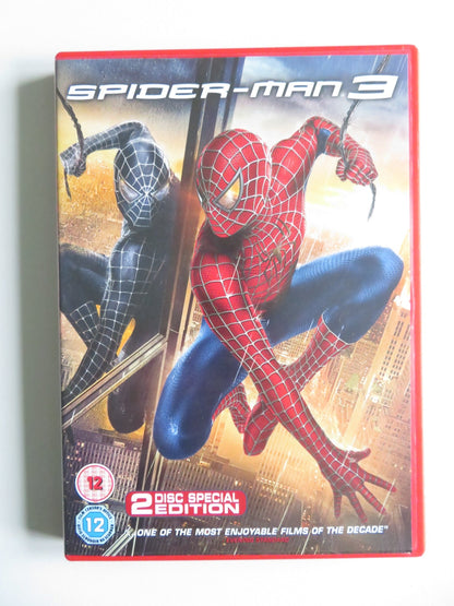 SPIDER - MAN TRILOGY (DVD BOXSET) MARVEL TOBY MAGUIRE KIRSTEN DUNST 2002 REGION 2 Movie posters