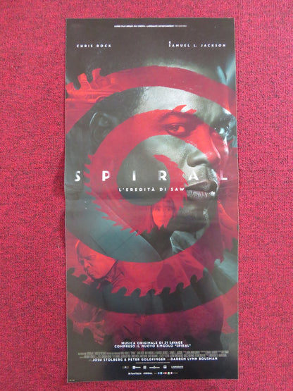 SPIRAL ITALIAN LOCANDINA POSTER CHRIS ROCK SAMUEL L. JACKSON 2021 Rendezvous Cinema Movie posters