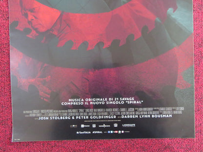 SPIRAL ITALIAN LOCANDINA POSTER CHRIS ROCK SAMUEL L. JACKSON 2021 Rendezvous Cinema Movie posters