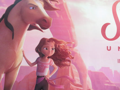 SPIRIT UNTAMED UK QUAD ROLLED POSTER ISABELA MERCED MARSAI MARTIN 2021 Rendezvous Cinema Movie posters