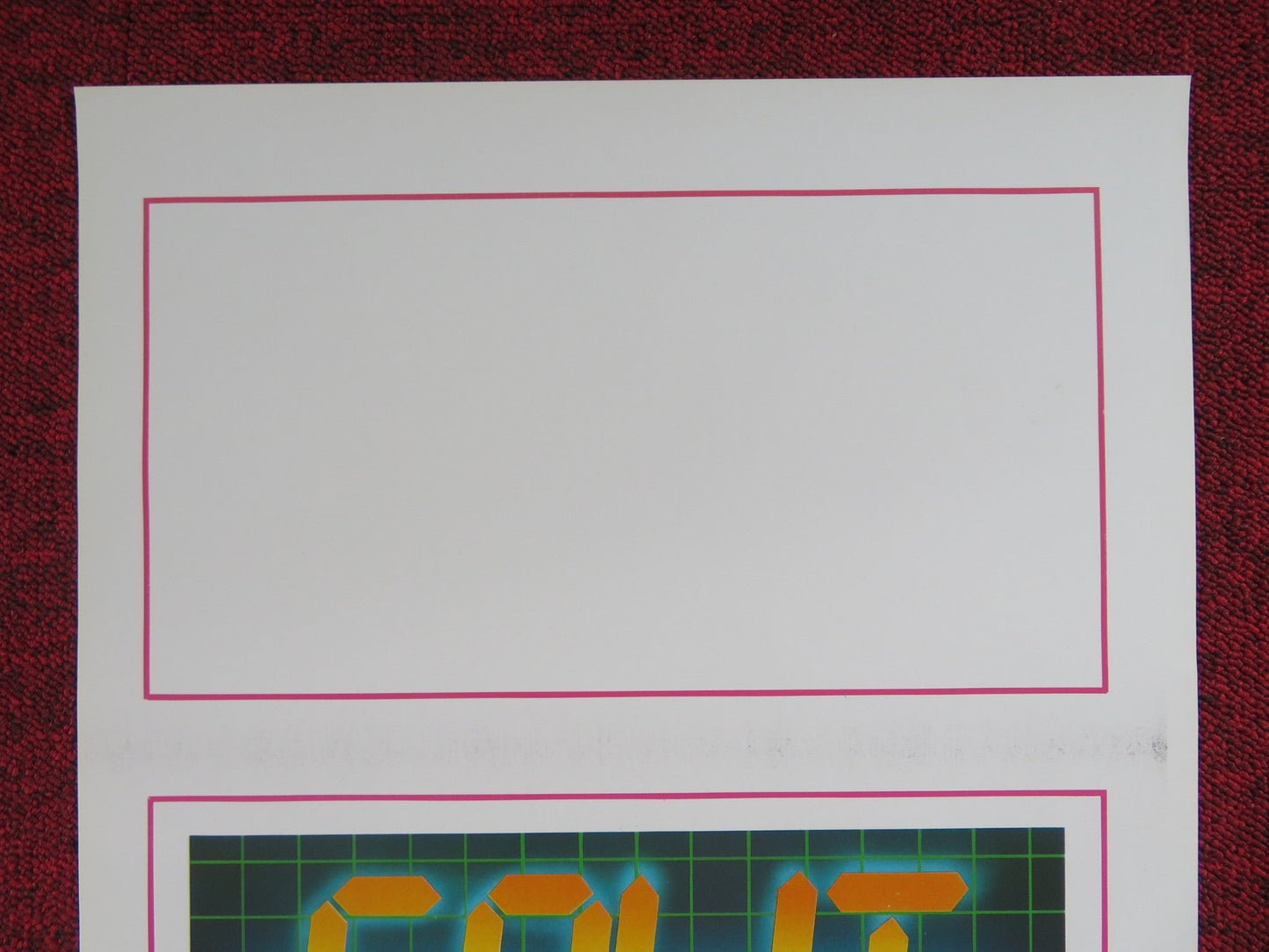 SPLIT ITALIAN LOCANDINA POSTER TIMOTHY DWIGHT JOAN BECHTEL 1989 Rendezvous Cinema Movie posters