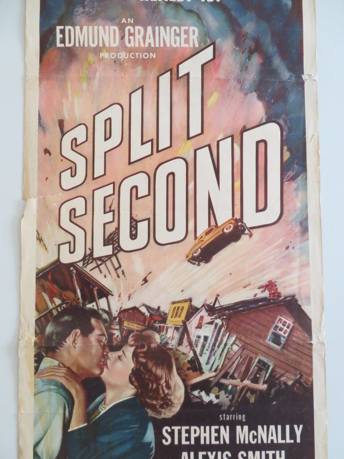 SPLIT SECOND US INSERT POSTER STEPHEN MCNALLY ALEXIS SMITH 1953 Rendezvous Cinema Movie posters