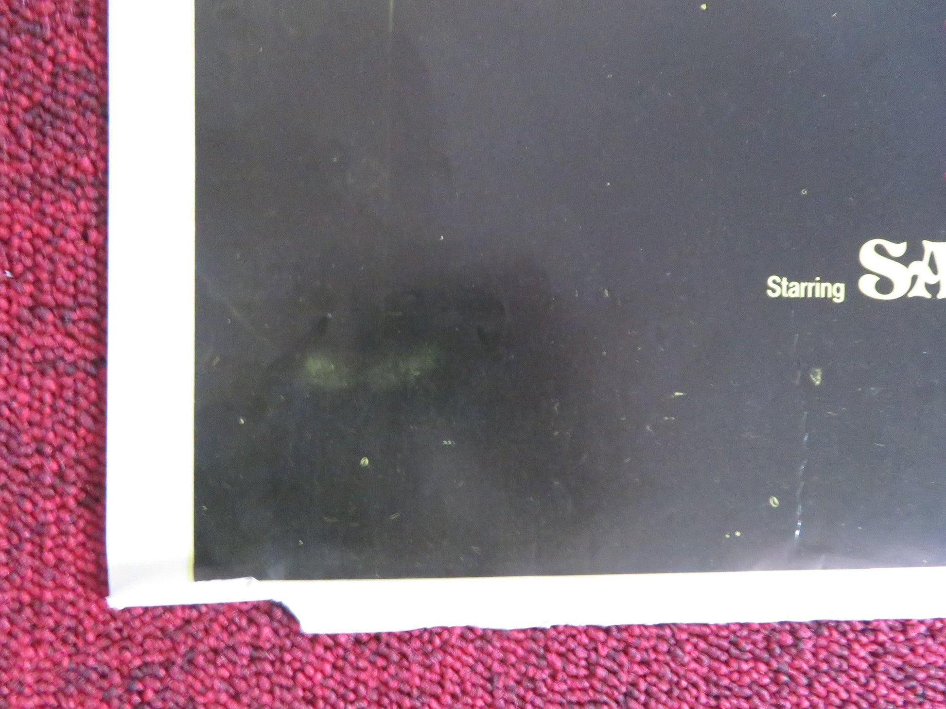 SPOOKY ENCOUNTERS LEBANESE POSTER FOLDED SAMMO HUNG FAT CHUNG 1980 Rendezvous Cinema Movie posters