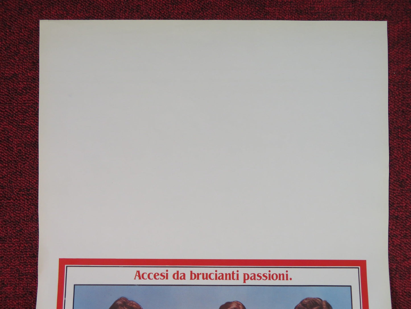 ST. ELMO'S FIRE ITALIAN LOCANDINA POSTER EMILIO ESTEVEZ ROB LOWE DEMI MOORE 1985 Rendezvous Cinema Movie posters