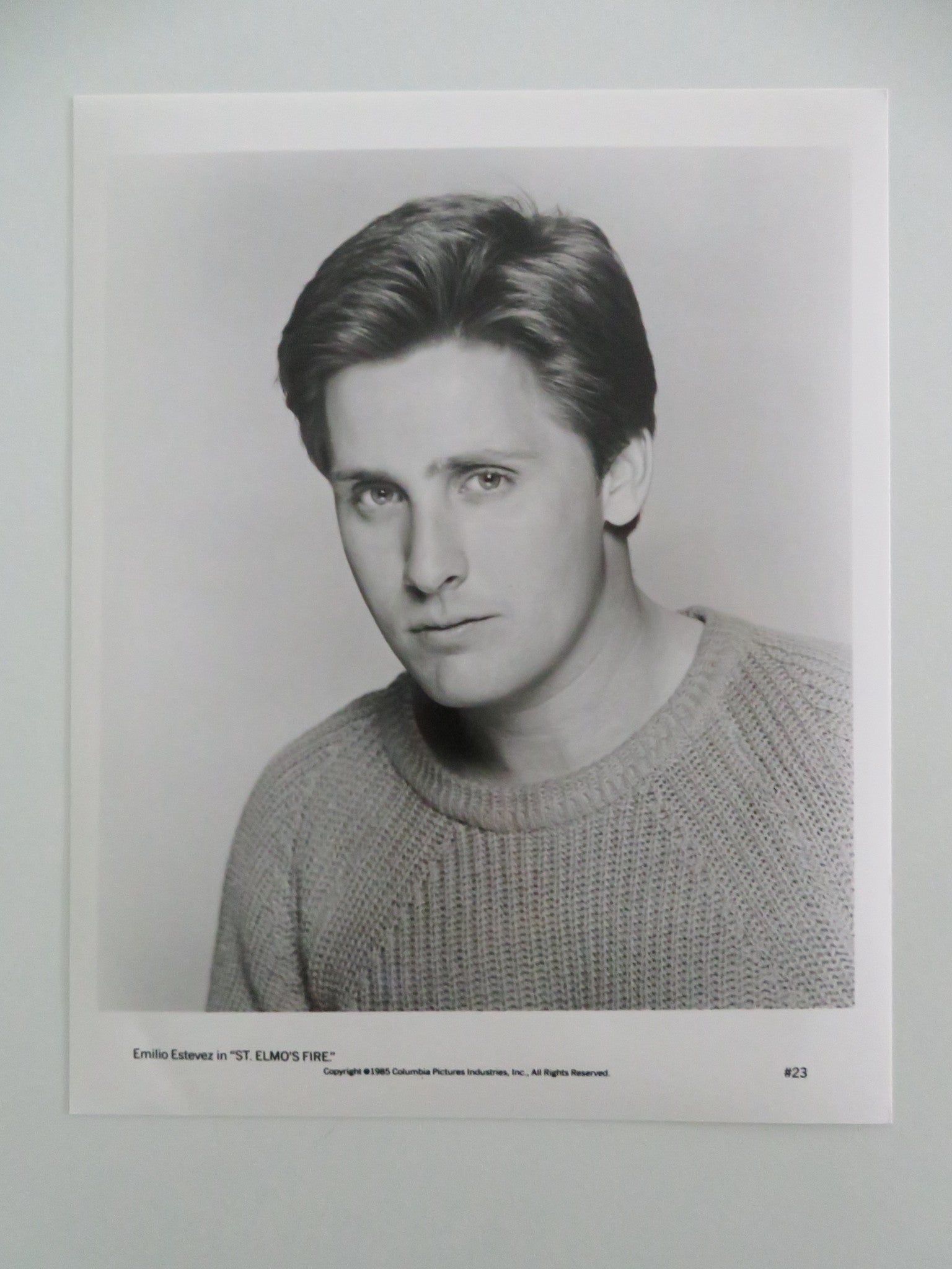 ST. ELMO'S FIRE MOVIE STILL PHOTO LOT OF 5 ROB LOWE EMILIO ESTEVEZ D. MOORE 1985 - Rendezvous Cinema